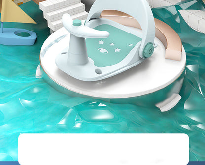 Baby Bath Seat with Adjustable Backrest