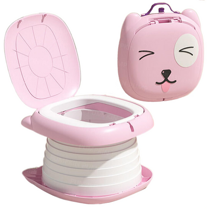 Baby and Toddler Portable & Foldable Travel & Emergency Potty Toilet