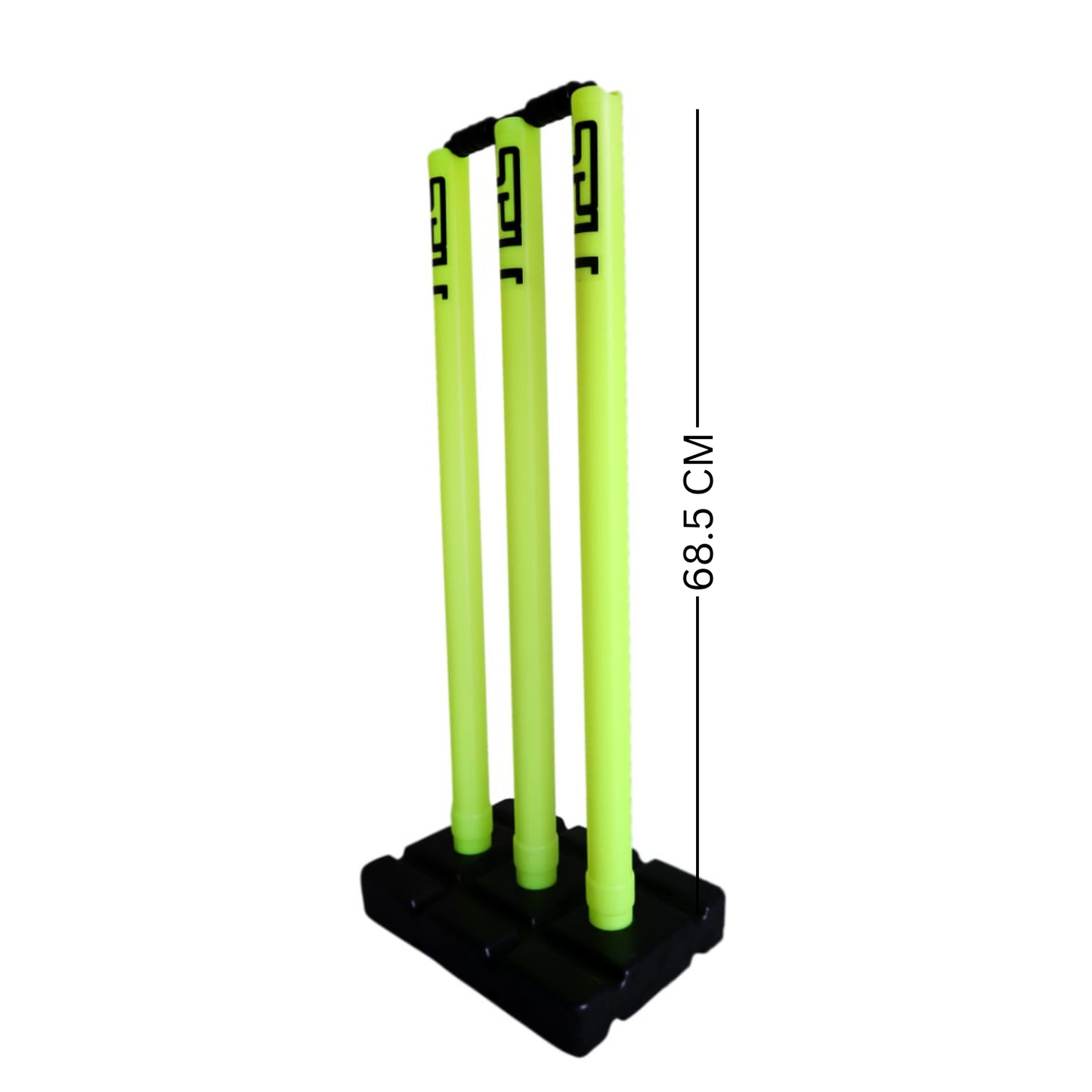 NAS Cricket Pop-Up Stumps Wickets Including 3 Stumps - 3 Bails & A Base