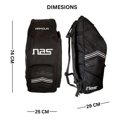 NAS Armour Cricket Kit Bag