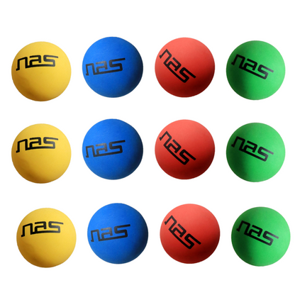 NAS Multicolor High Bounce Cricket & Practice Balls