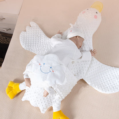 Baby Soothing Pillow Stuffed Goose for Newborns, Babies, Infants