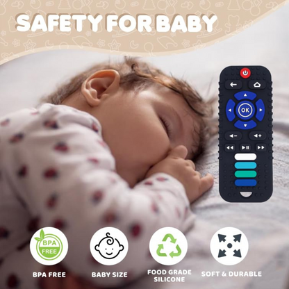 Baby Teether CPC BPA Free Silicone TV Remote Control