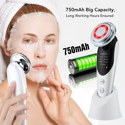 Facial Cleansing 7 in 1 Beauty Stimulation Device