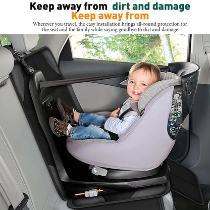 Car Seat Protector from Baby Car Seat & Pet - Thick 600D Padding