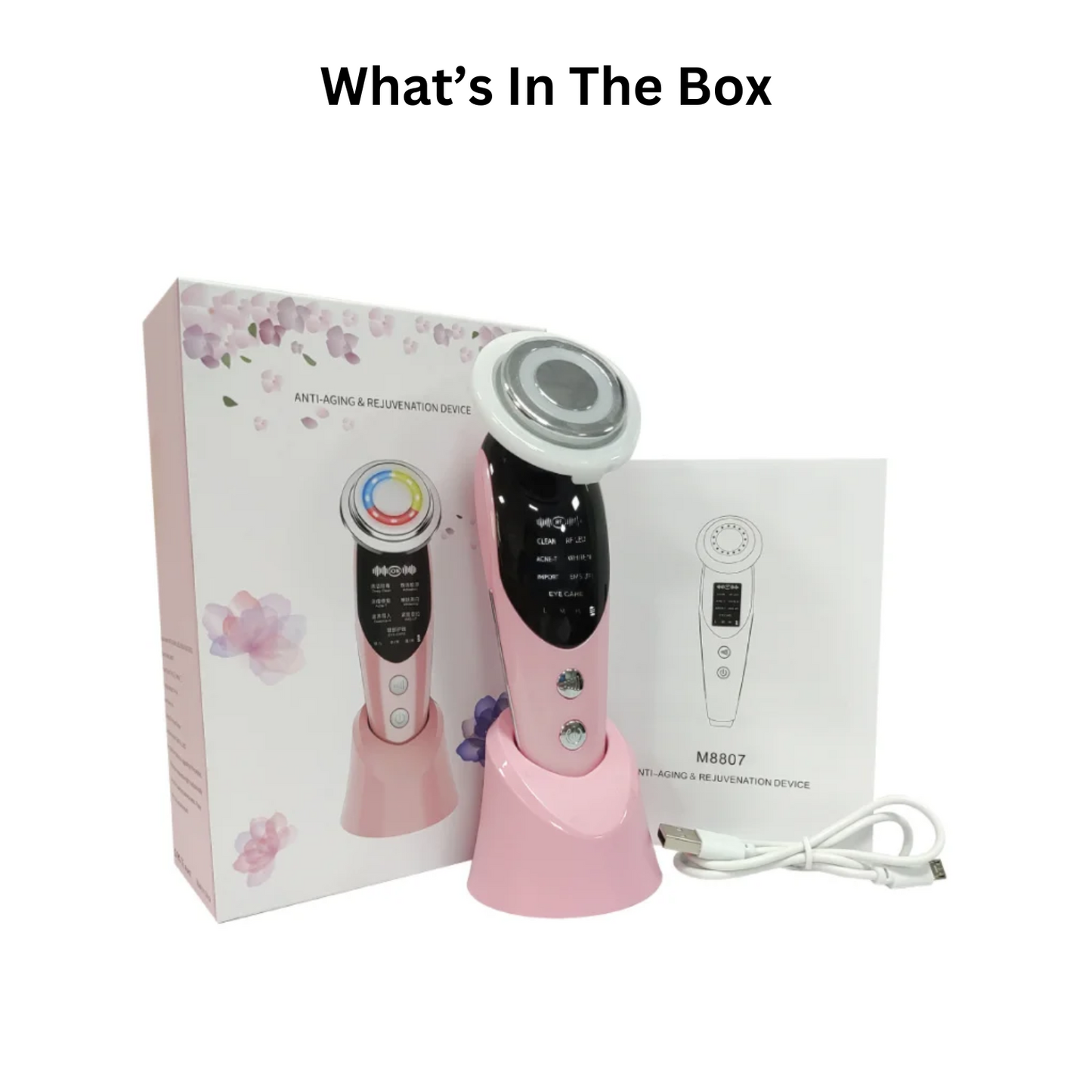 Facial Cleansing 7 in 1 Beauty Stimulation Device