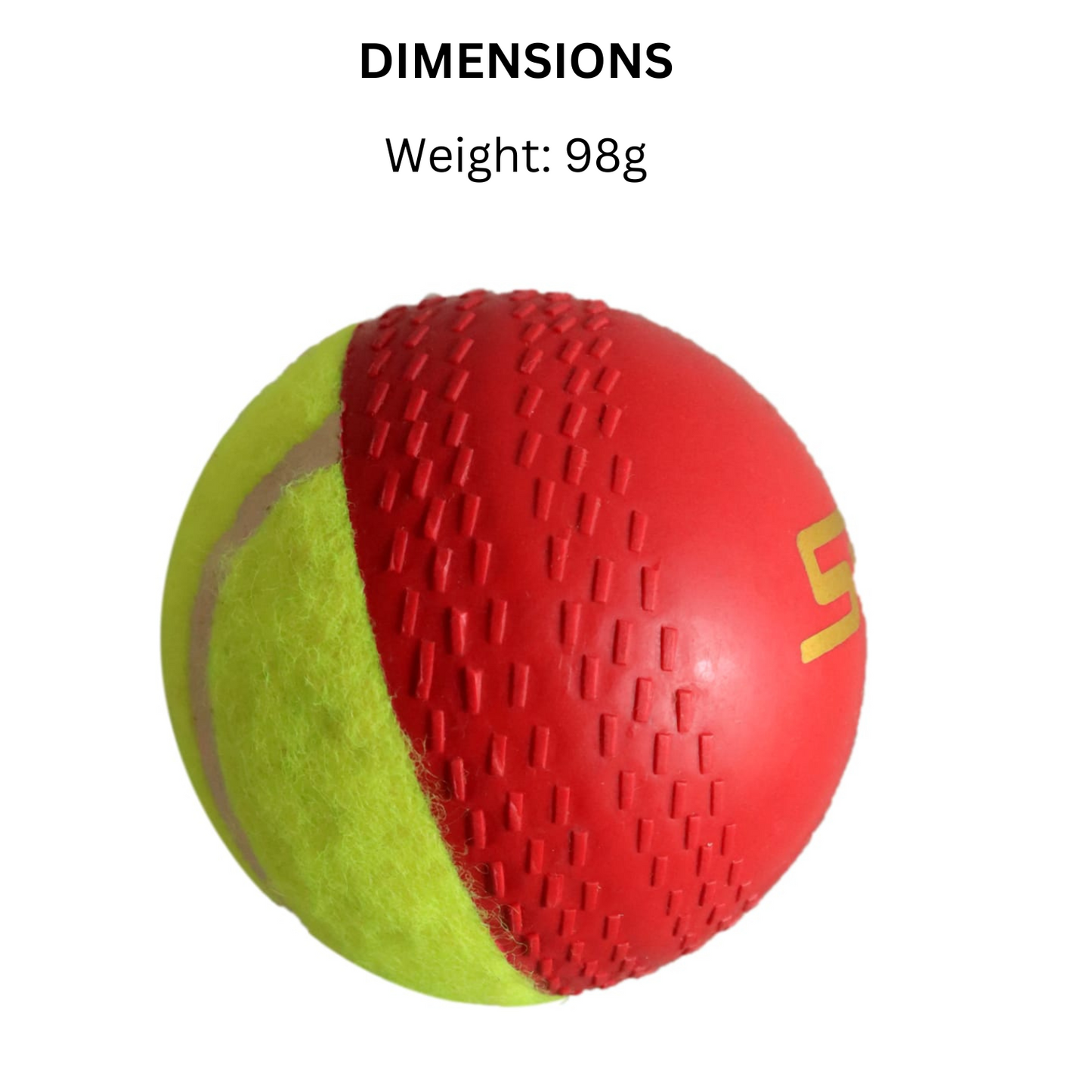 NAS Half Tennis Swing Cricket Ball