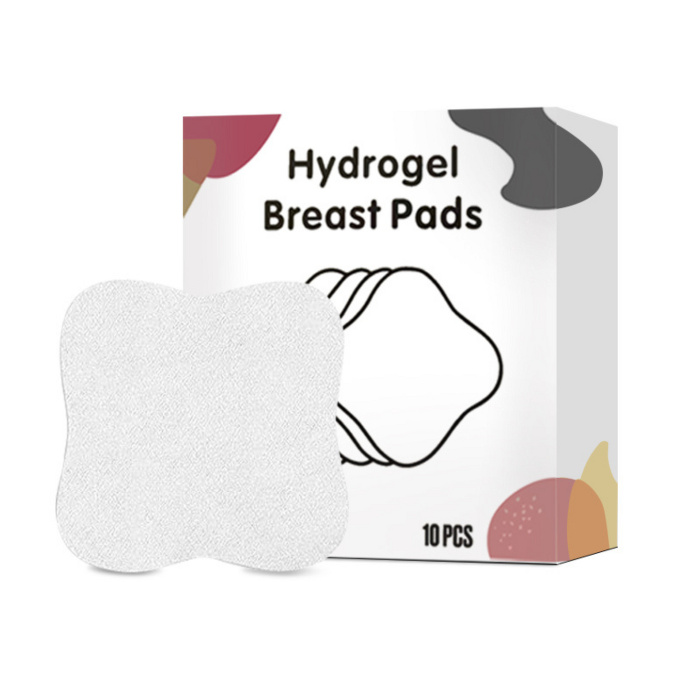 Hydrogel Breast Pads Instant Long Cooling Relief breastfeeding Sore Nipples