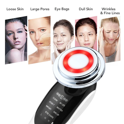 Facial Cleansing 7 in 1 Beauty Stimulation Device