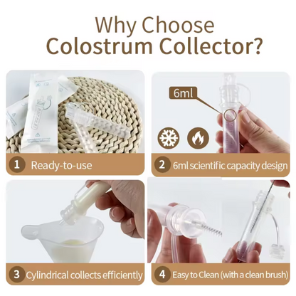 Reusable Colostrum and Breast Milk Collector 6ml BPA Free