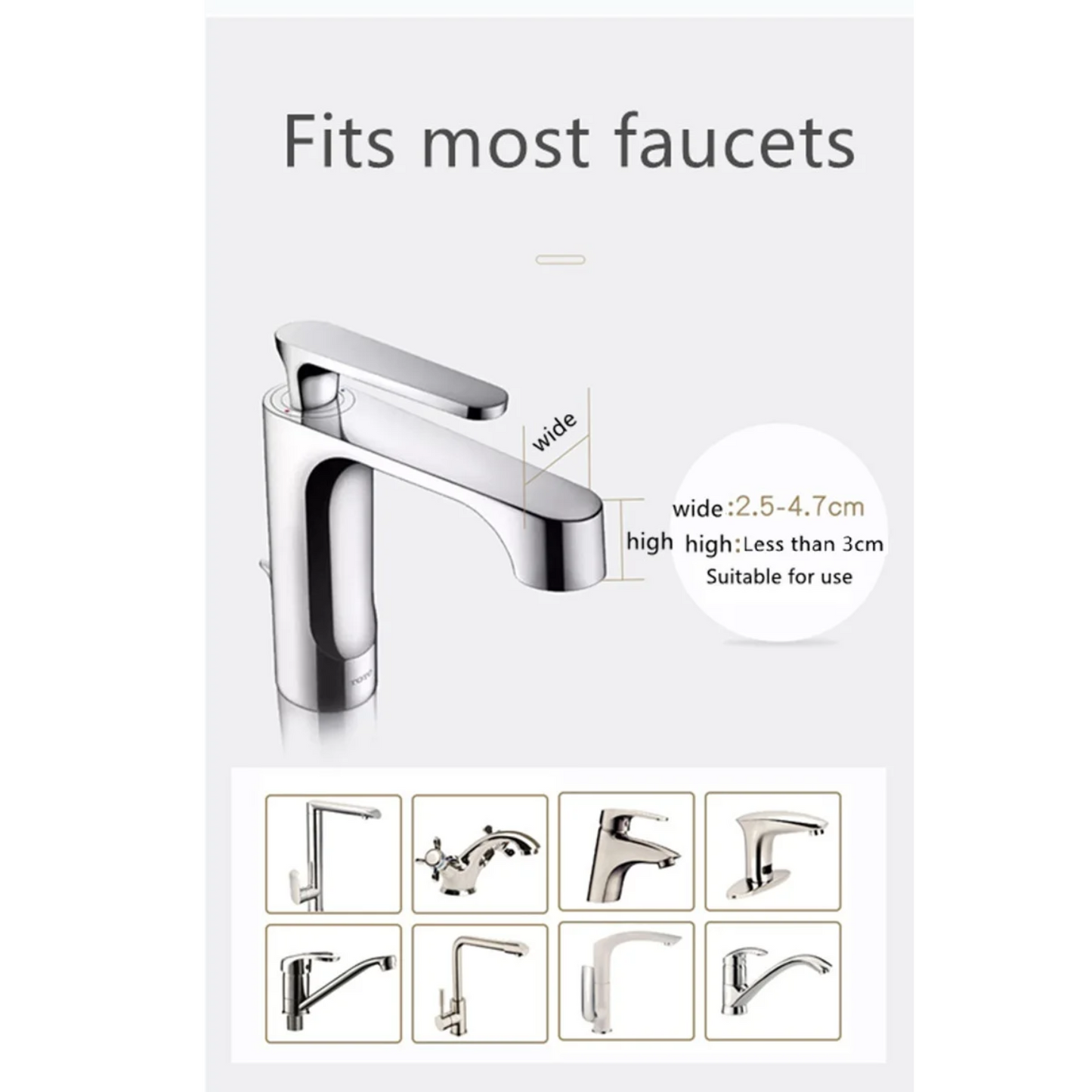 Faucet Extender For Toddlers and Kids Bathroom Sink