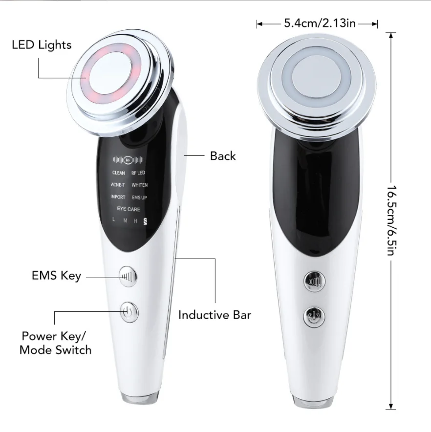 Facial Cleansing 7 in 1 Beauty Stimulation Device