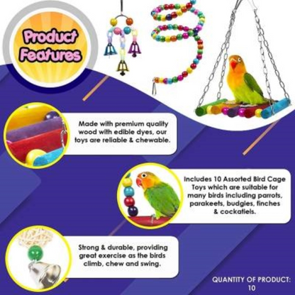 Bird Cage Toys