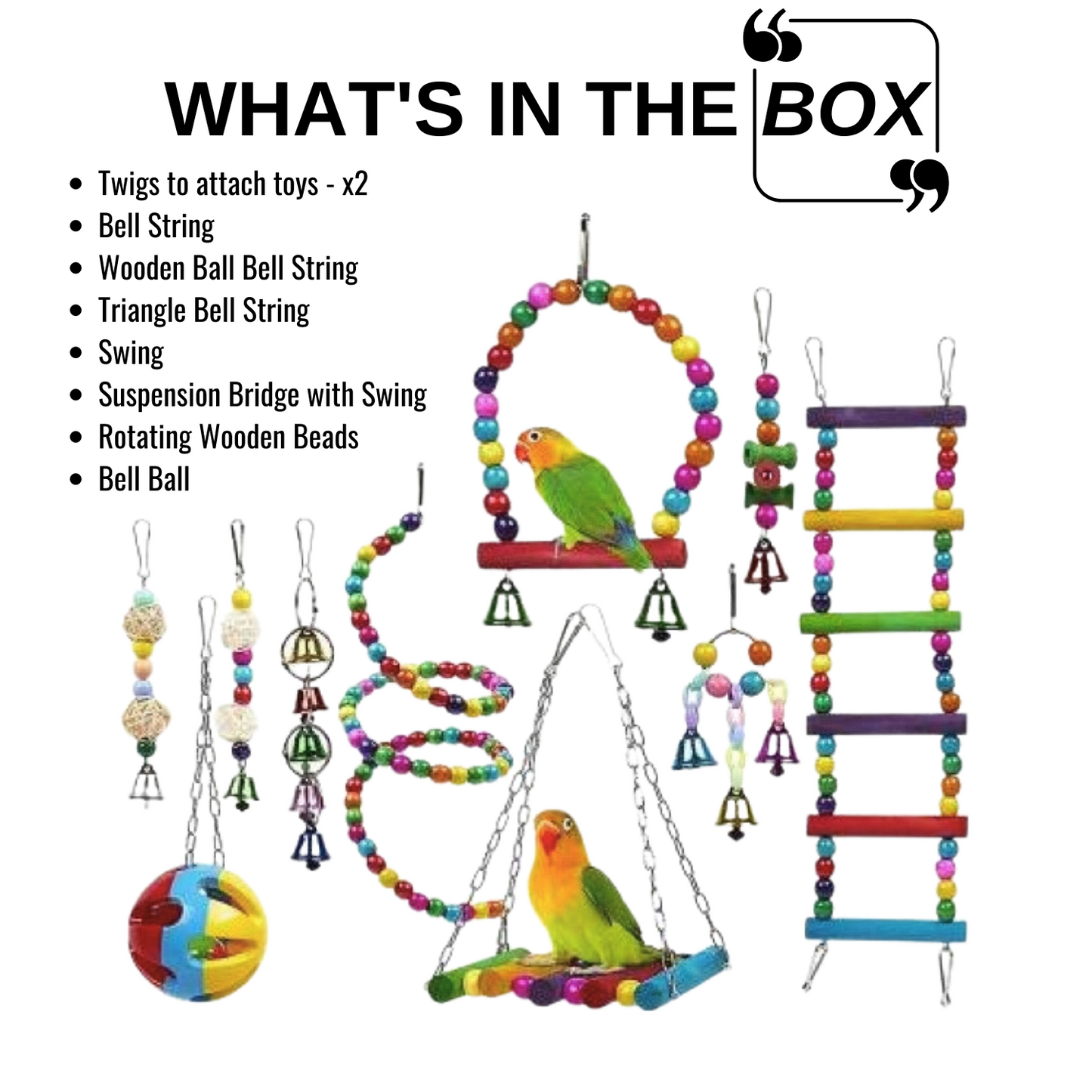 Bird Cage Toys