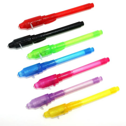 Spy Pen - An Invisible Ink Pen with UV Light