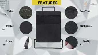 Kick Back Seat Protector Matt and Storage Organizer from Kids